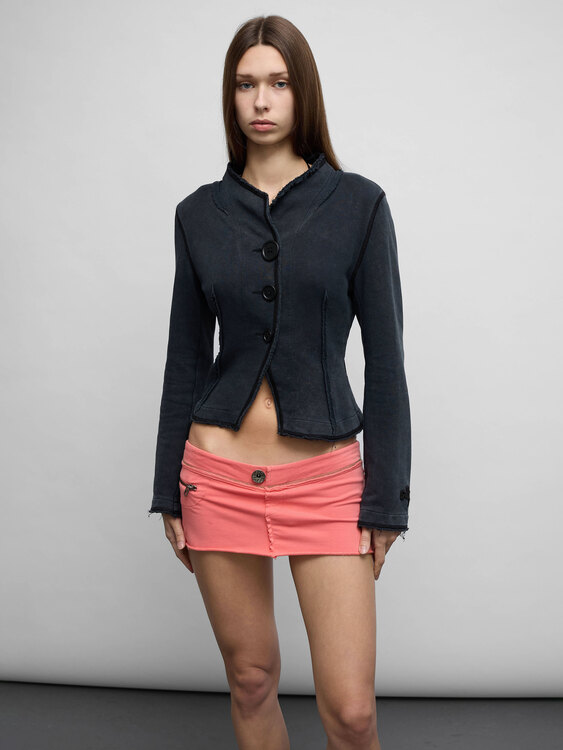 Cop Copine Inside-Out Cardigan 