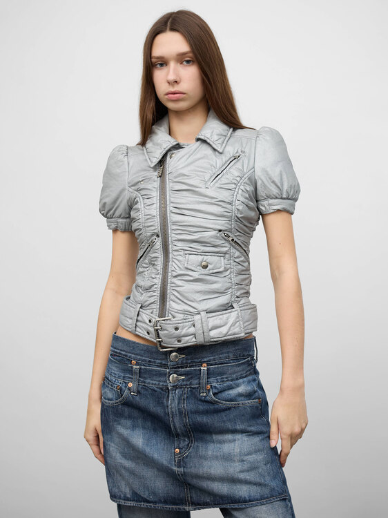 Miss Sixty Biker Puffer Jacket 