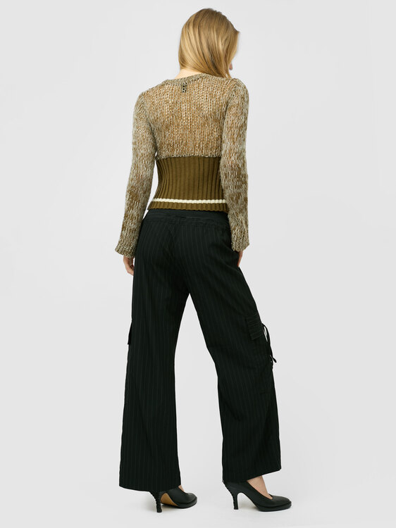 Cop Copine Striped Trousers 