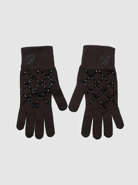 Blumarine Wool Gloves 