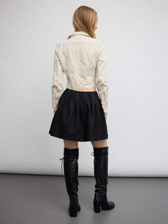 Sarah Pacini Cropped Blazer 