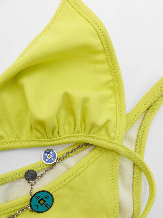 Le Perla Lime Green Bikini Set 