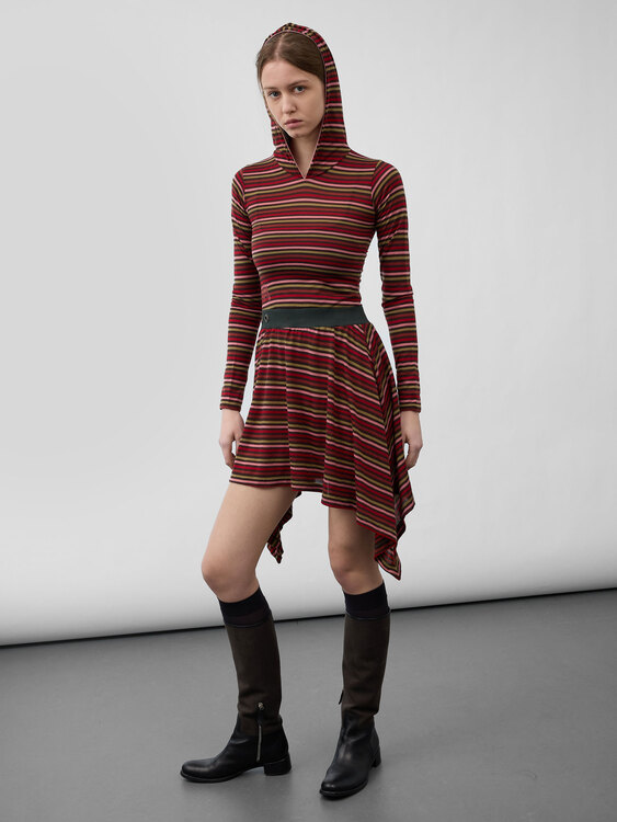 Killah Striped Mini Dress 