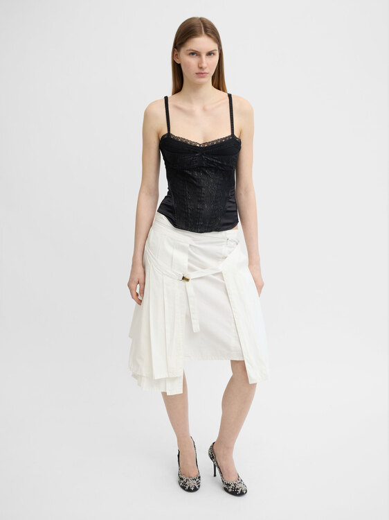 Michiko Koshino Apron Skirt 