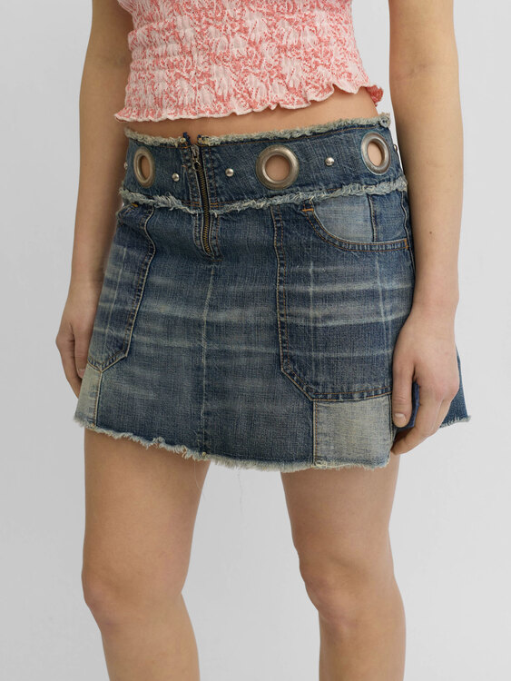Nolita Denim Mini Skirt 