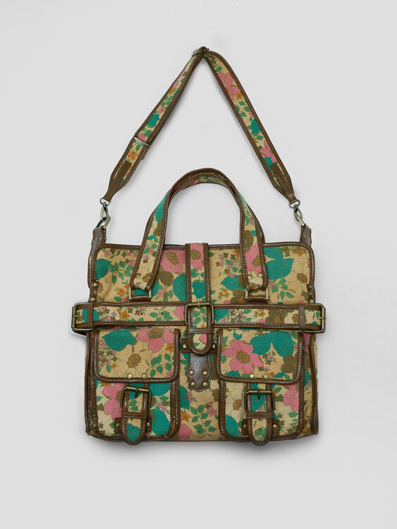 Martine Sitbon Floral Print Bag 
