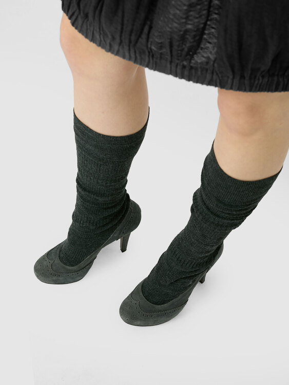 Ermanno Scervino Suede Sock Heels 