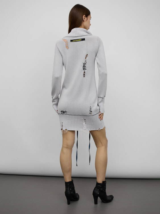 Diesel Distressed Effect Cardigan 