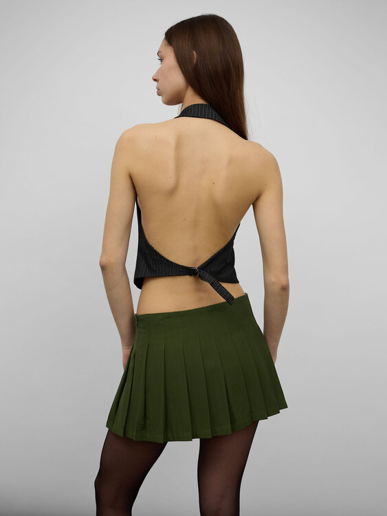 Benetton Backless Halter Vest 