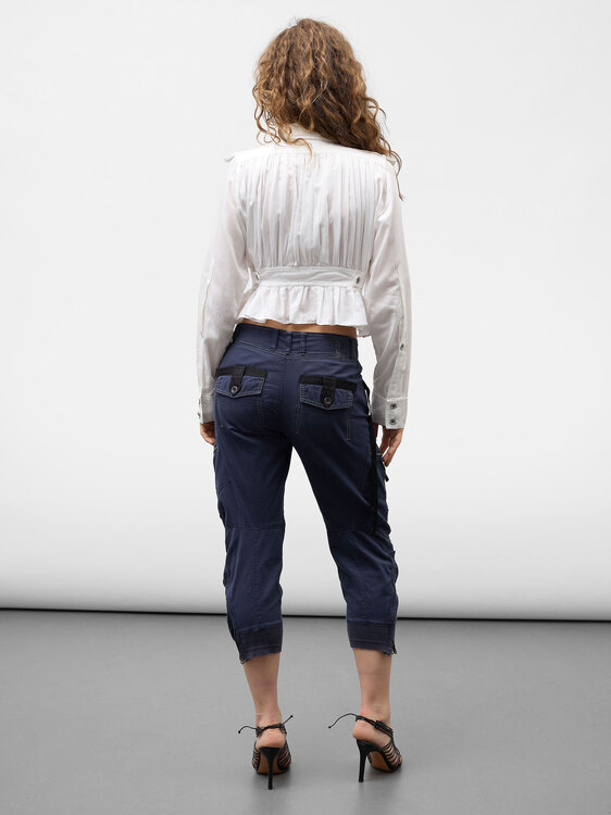 Plein Sud Pleated Blazer Shirt 