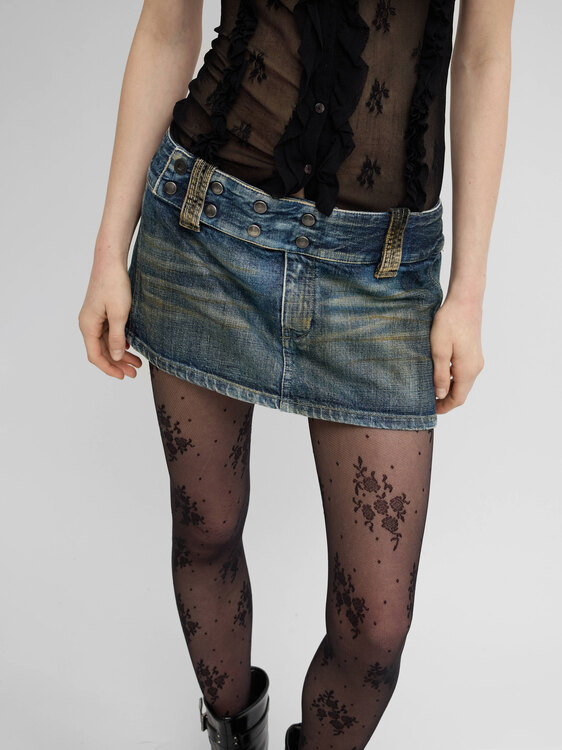 Diesel Denim Mini Skirt 