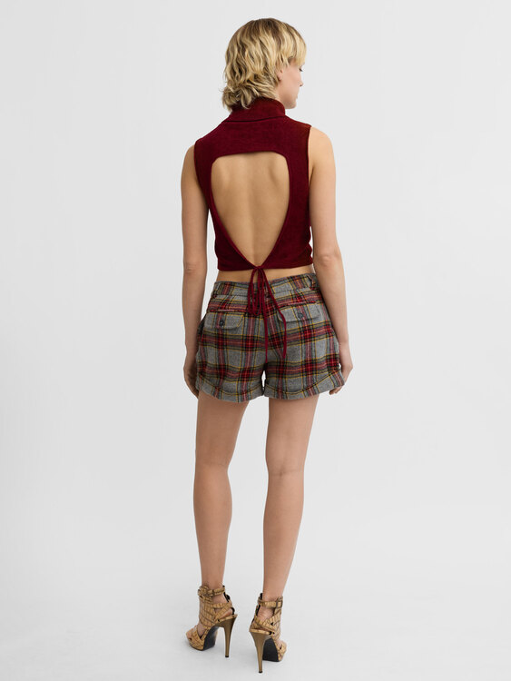 Dolce & Gabbana Tartan Shorts 