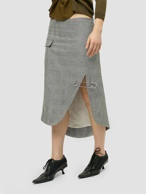 Ann-Sofie Back Midi Skirt 