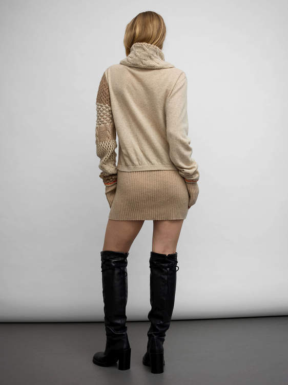 E-Play Knit Mini Dress 