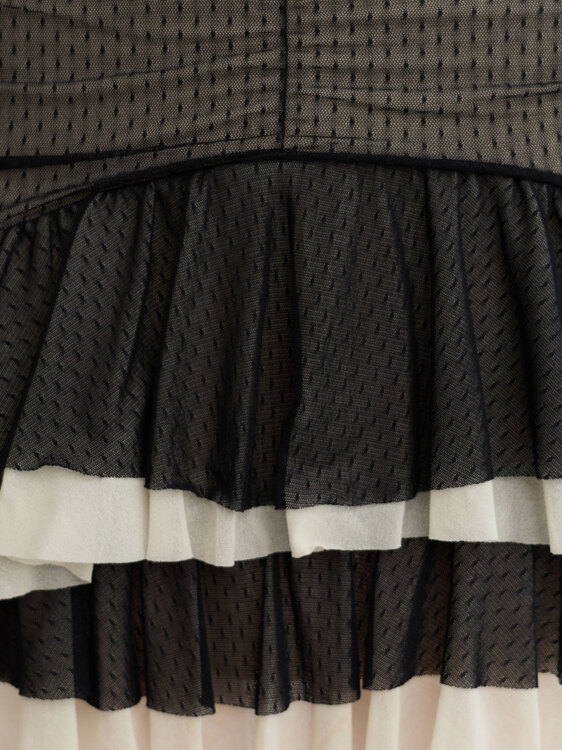 Morgan De Toi Mesh Skirt 
