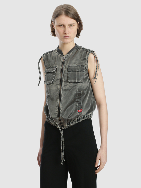 Miss Sixty Heavy Satin Vest 