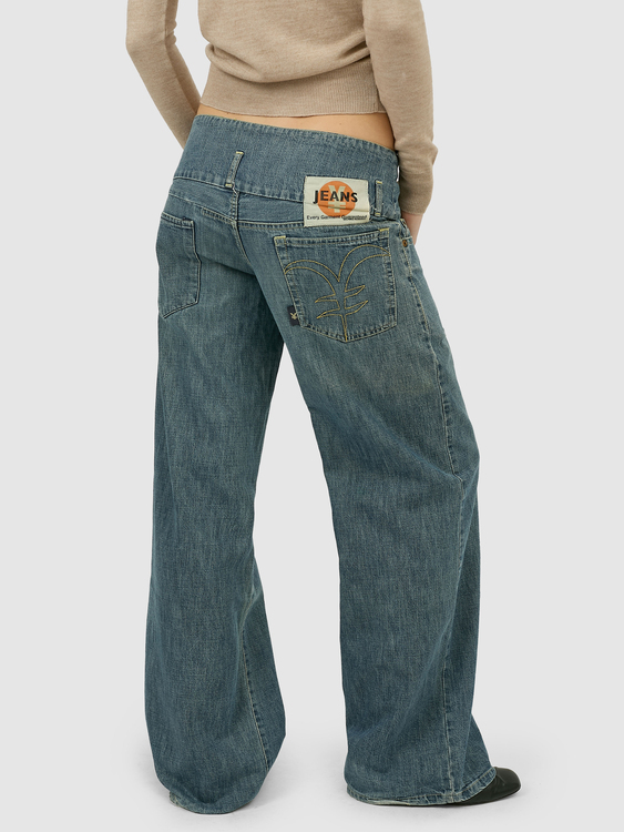 Michiko Koshino Low Rise Jeans 