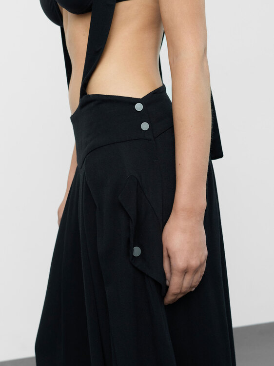 Zucca Dungaree Skirt 