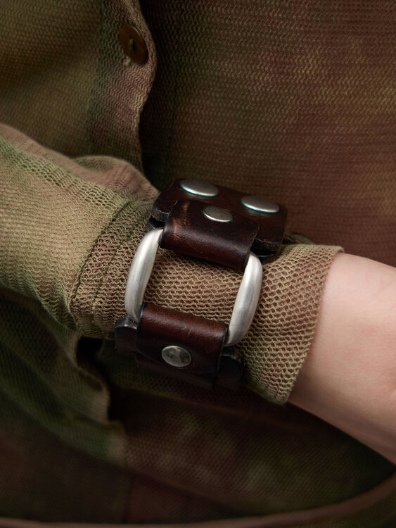 Diesel Leather Bracelet 