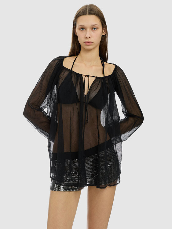 Plein Sud Mesh Blouse 