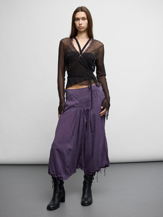 Cop Copine Purple Trousers 