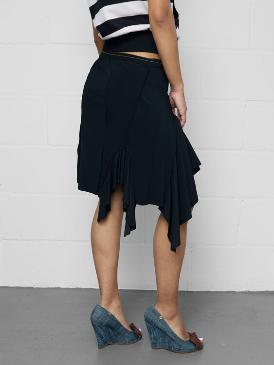 Girbaud Asymmetrical Skirt 