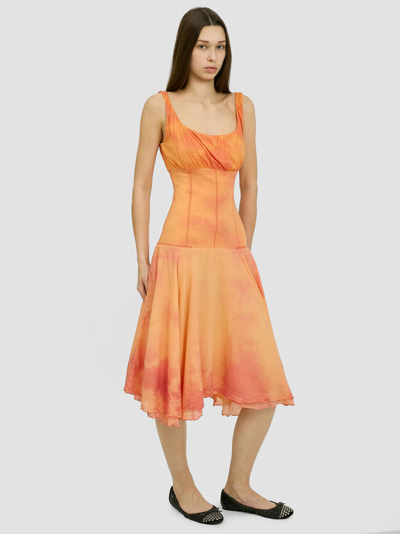 Miss Sixty Tie-Dye Bustier Dress 