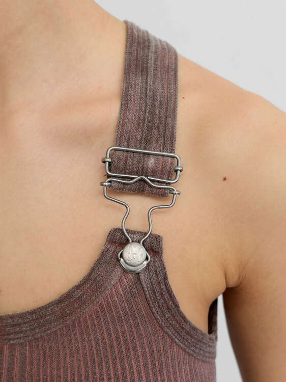 Gaultier Rib Cotton Top 