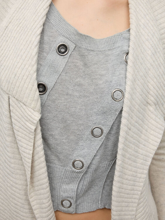 All Saints Reversible Cardigan 