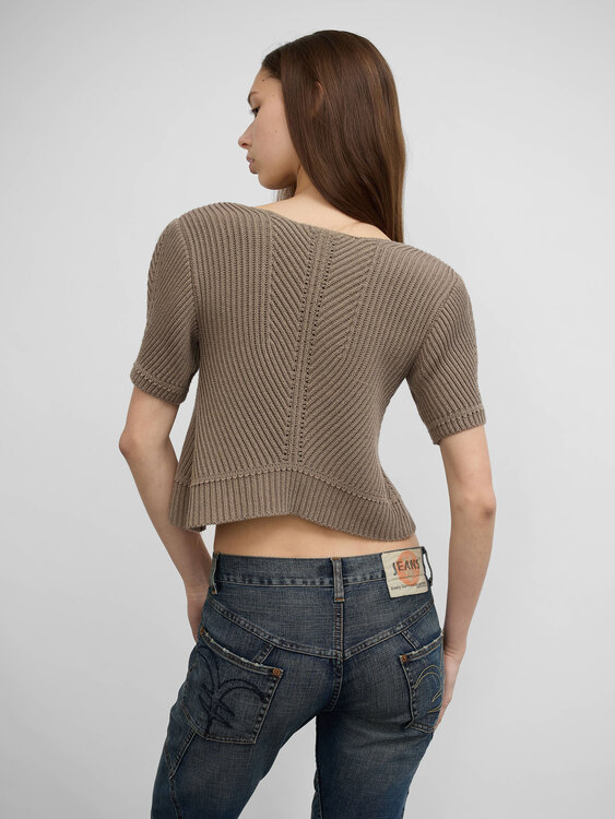 Cop Copine Cropped Cardigan 