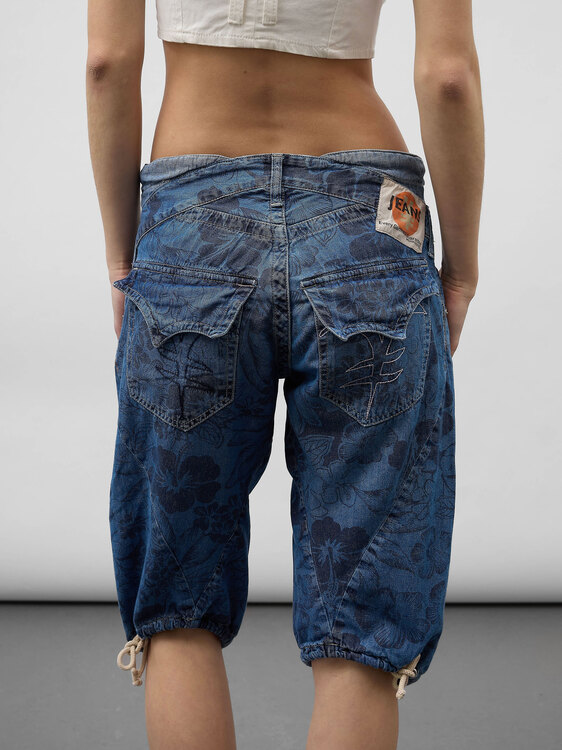 Michiko Koshino Denim Capris 