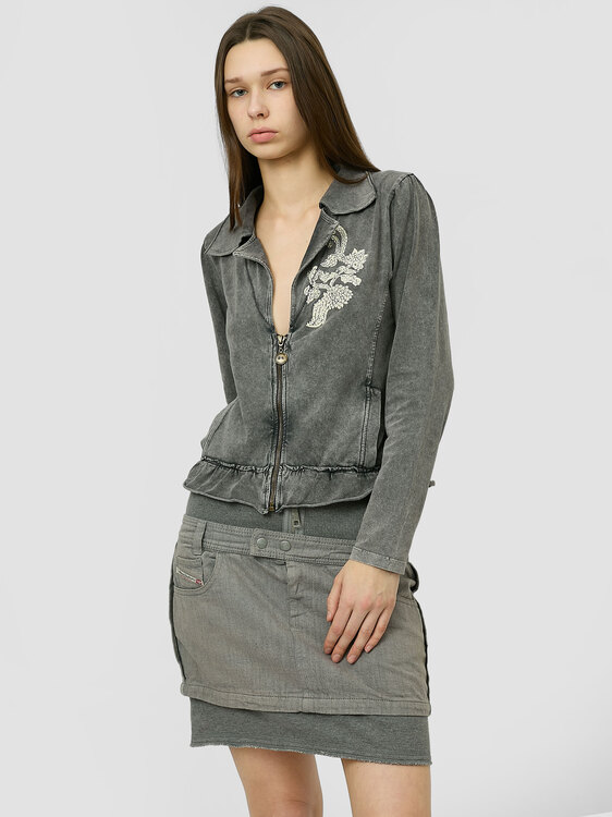 Replay Acid Wash Cardigan 