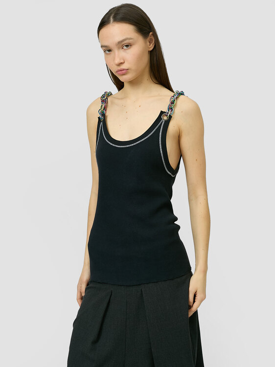 E-Play Metallic Chain Top 