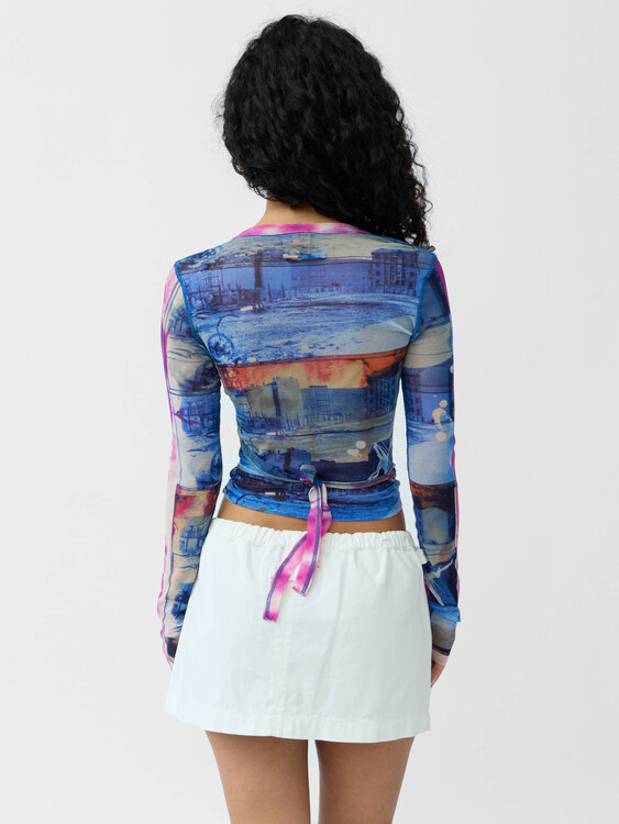 Gaultier Mesh Cardigan 