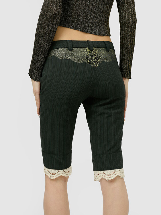 Cavalli Pinstripe Shorts 