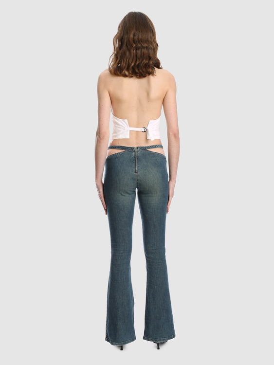 Miss Sixty Cut-Out Jeans 