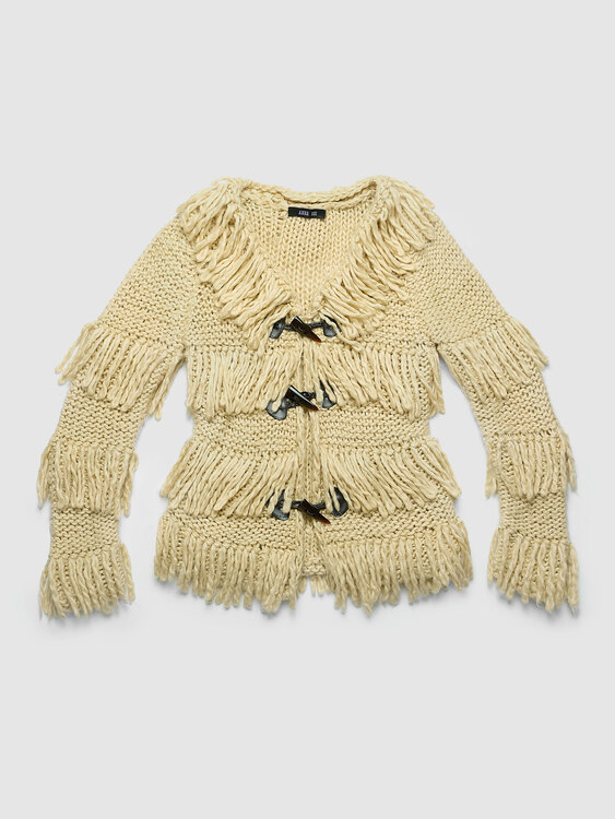 Anna Sui Fringed Cardigan 