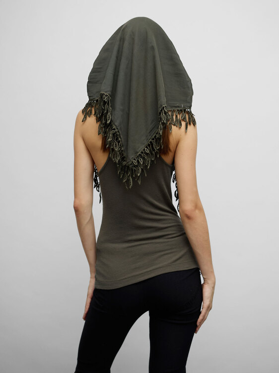 Miss Sixty Scarf Hood Top 