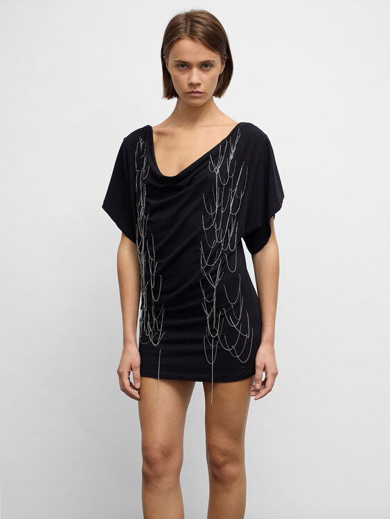Galliano T-shirt Mini Dress 