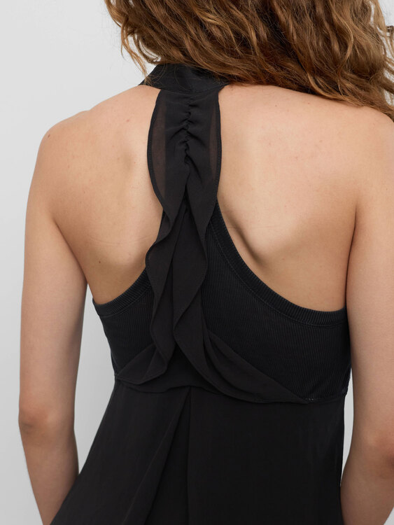 Cop Copine Layered Halter Top 
