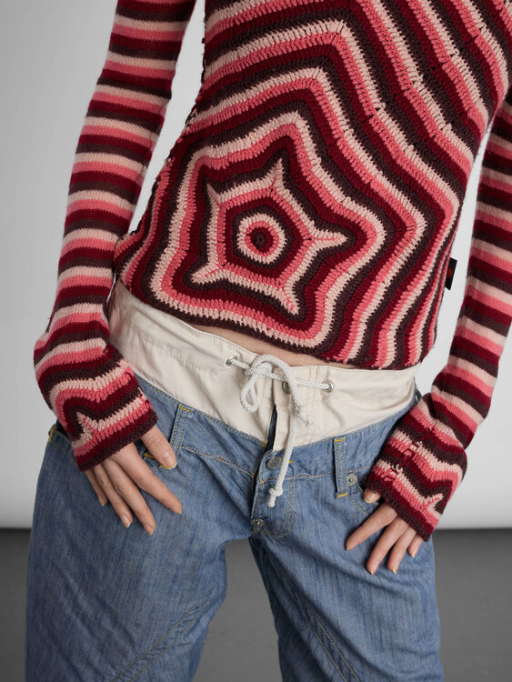 Michiko Koshino Crochet Jumper 