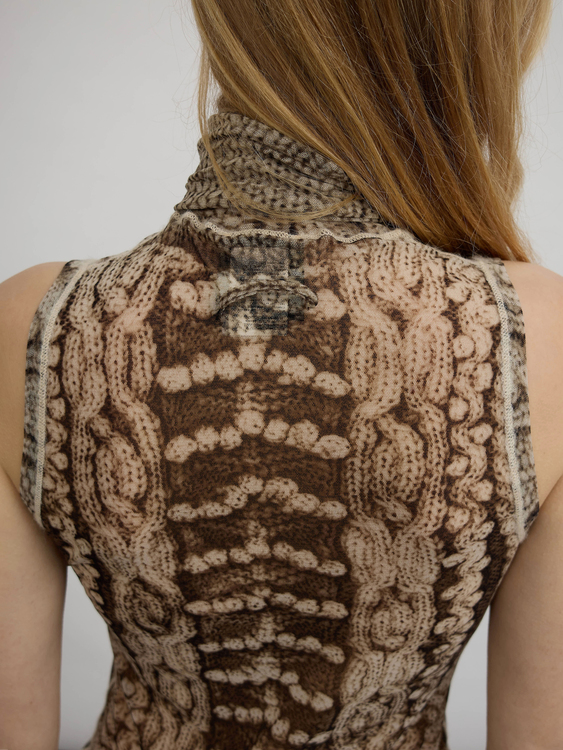 Gaultier Trompe L'œil Top 