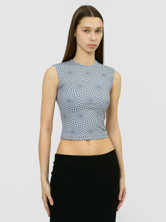 Plein Sud Optical Illusion Top 