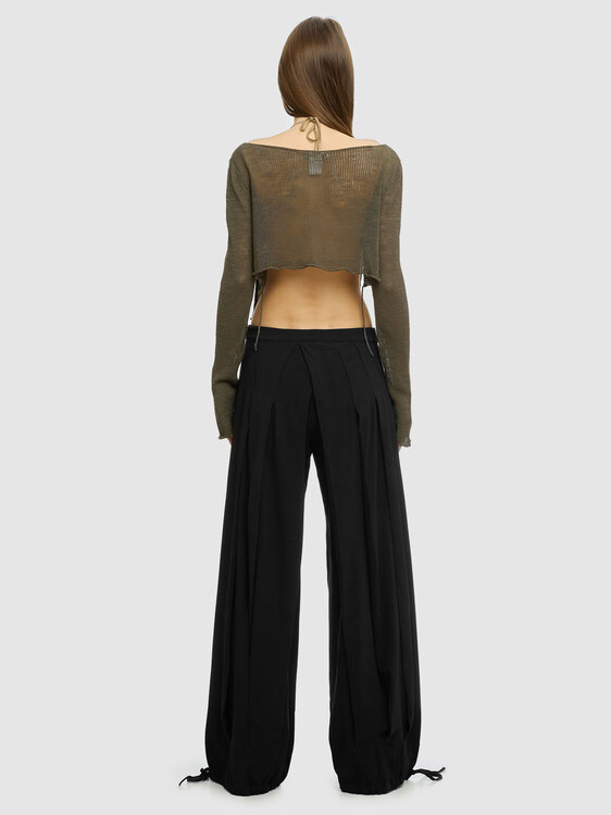 Galliano Pleated Pants 