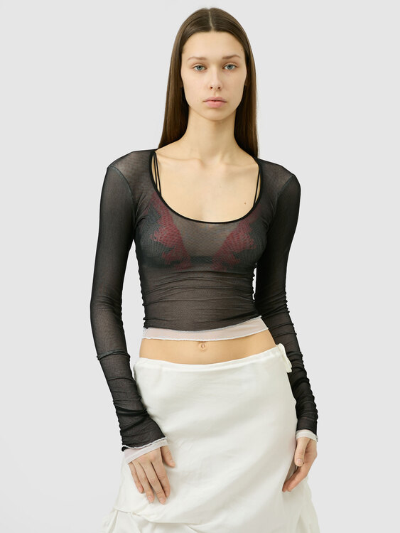 Plein Sud Mesh Top 