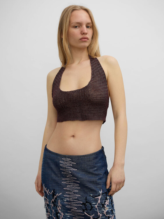Sarah Pacini Halter Top 