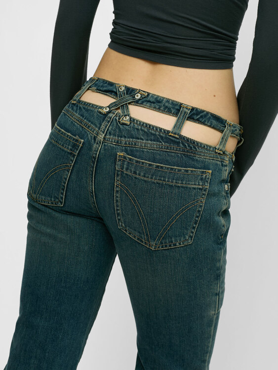 Dolce & Gabbana Deconstructed Jeans 