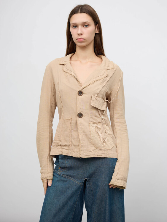 Michiko Koshino Linen Blazer 