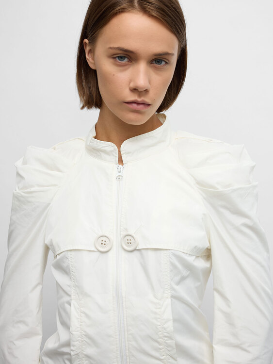 Miss Sixty White Nylon Jacket 