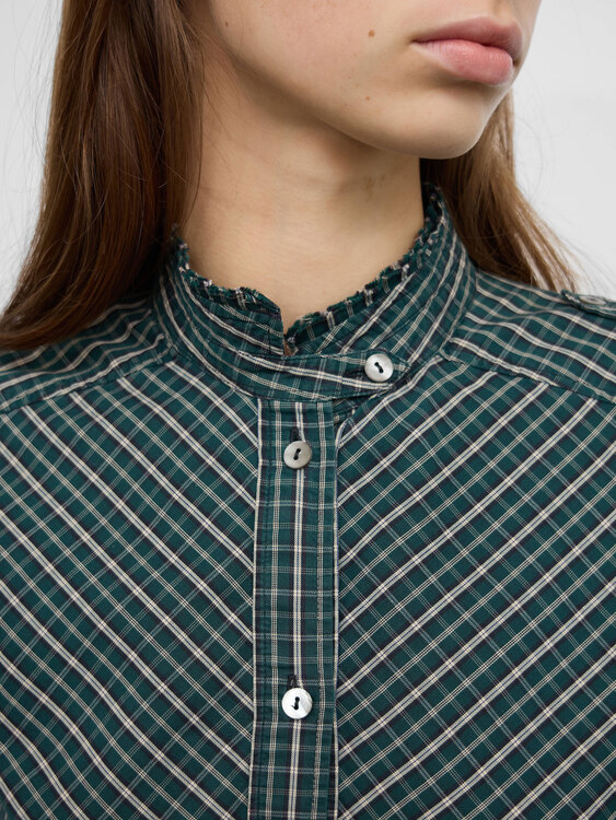 Veronique Branquinho Plaid Shirt 